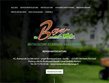 Tablet Screenshot of boyermotoculture.com
